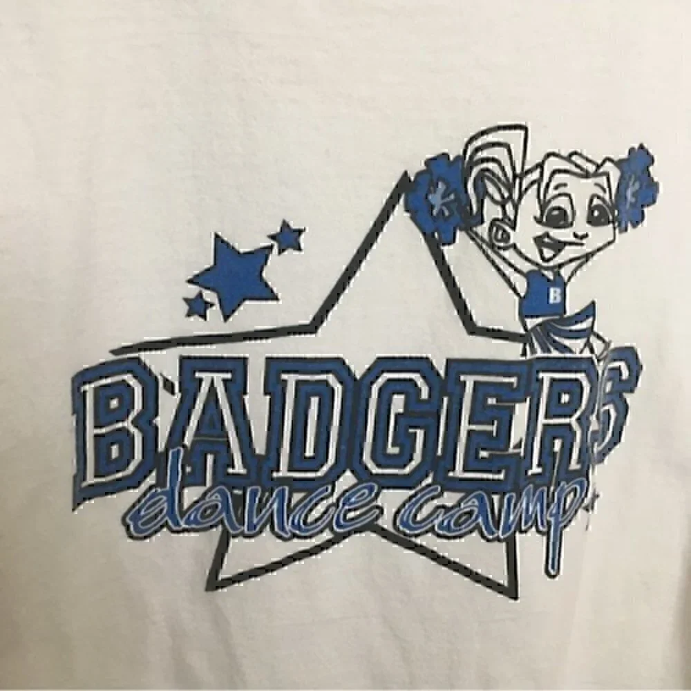 Bennington Badgers dance camp T-shirt girls size large